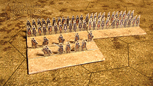 Just Paper Battles Crimea - British troops (6mm) 1854 Alma Modular Paper 2,5D Wargames System