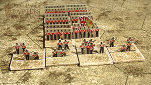 Just Paper Battles Crimea - British troops (6mm) 1854 Alma Modular Paper 2,5D Wargames System