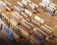 Just Paper Battles Napoleonics - British Army (10mm) 1812-1815. Modular Paper 2,5D Wargames System.