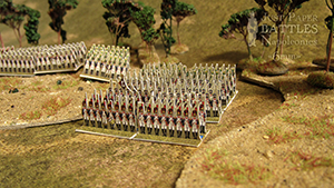 Just Paper Battles Napoleonics - French Army (6mm) 1807-1810  LInfanterie de Ligne. Modular Paper 2,5D Wargames System