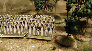 Just Paper Battles Napoleonics - French Army (10mm) 1807-1810  LInfanterie de Ligne. Modular Paper 2,5D Wargames System