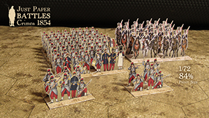 Just Paper Battles Crimea - papercraft, Crimean War, Guerre de Crimee. Alma 1854