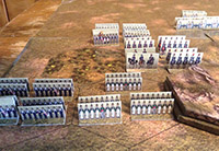 Just Paper Battles Napoleonics - Portuguese army (6mm). Command & colours napoleonics Modular Paper 2,5D Wargames System. Battle of Rolica 1808