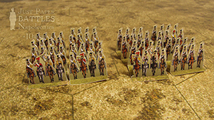 Just Paper Battles Napoleonics - Saxon army 1810-1813 Königlich Sächsische Heer (10mm)