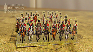 Just Paper Battles Napoleonics - Saxon army 1810-1813 Königlich Sächsische Heer (10mm)