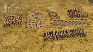 Just Paper Battles Napoleonics - Saxon army 1810-1813 Königlich Sächsische Heer (10mm)