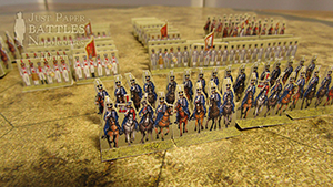 Just Paper Battles Napoleonics - Saxon army 1810-1813 Königlich Sächsische Heer (10mm)