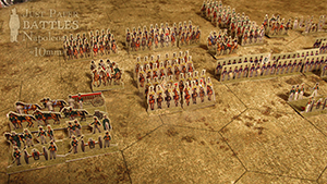 Just Paper Battles Napoleonics - Saxon army 1810-1813 Königlich Sächsische Heer (10mm)