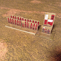 Just Paper Battles Samurai - Takeda army (10mm) 武田軍 (戦國時代). Modular Paper 2,5D Wargames System.