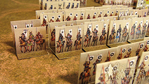 Just Paper Battles Samurai - Tokugawa army (10mm) 徳川軍 (戦國時代). Modular Paper 2,5D Wargames System.
