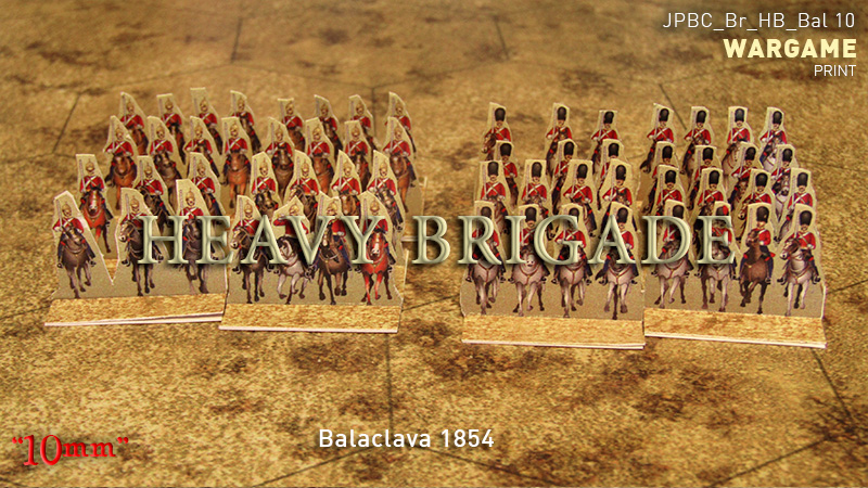 JPBC - Heavy Brigade. British troops. Balaklava 1854. ('10mm')