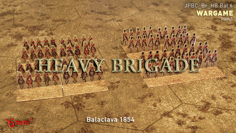 JPBC - Heavy Brigade. British troops. Balaklava 1854. ('6mm')