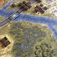 Just Paper Battles Napoleonics - Terrain - Hex 100mm Modular Paper 2D Wargames System.